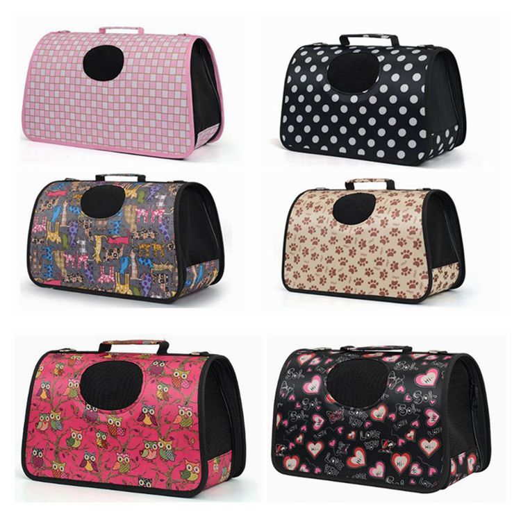 Collapsible Breathable Pet Cat Carrier Bag for Pet Outdoor Travelling Bag