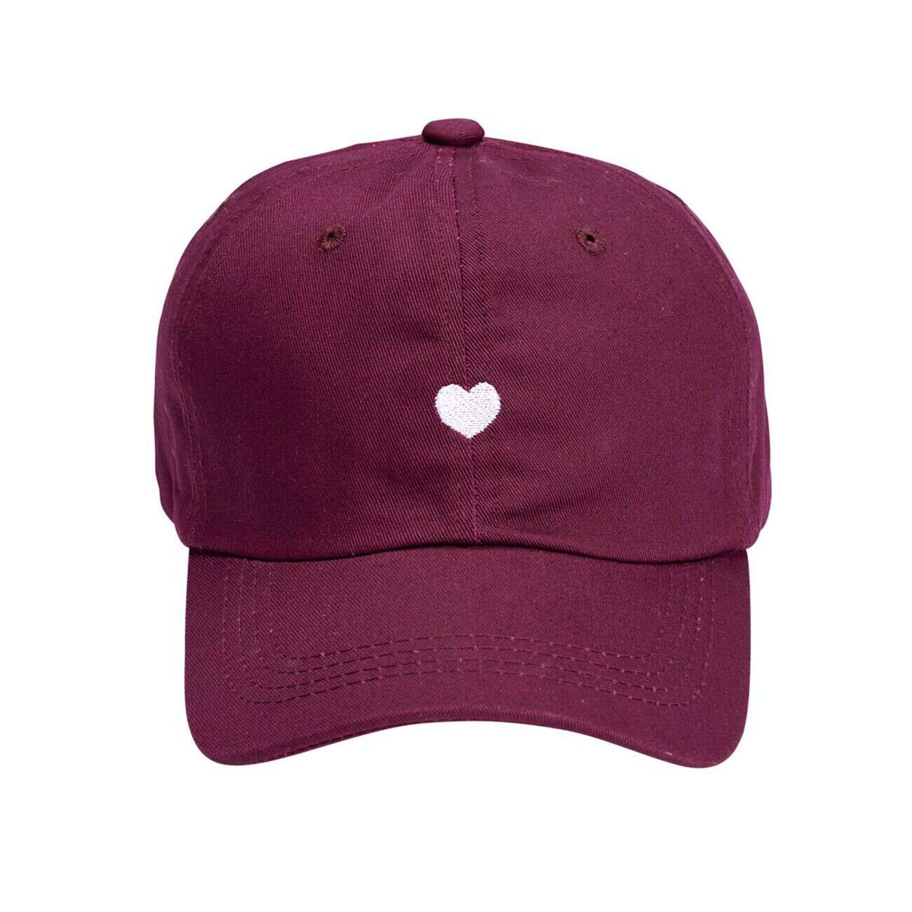 Casquette pour adulte en coton uni beige 25x15,8xH13cm