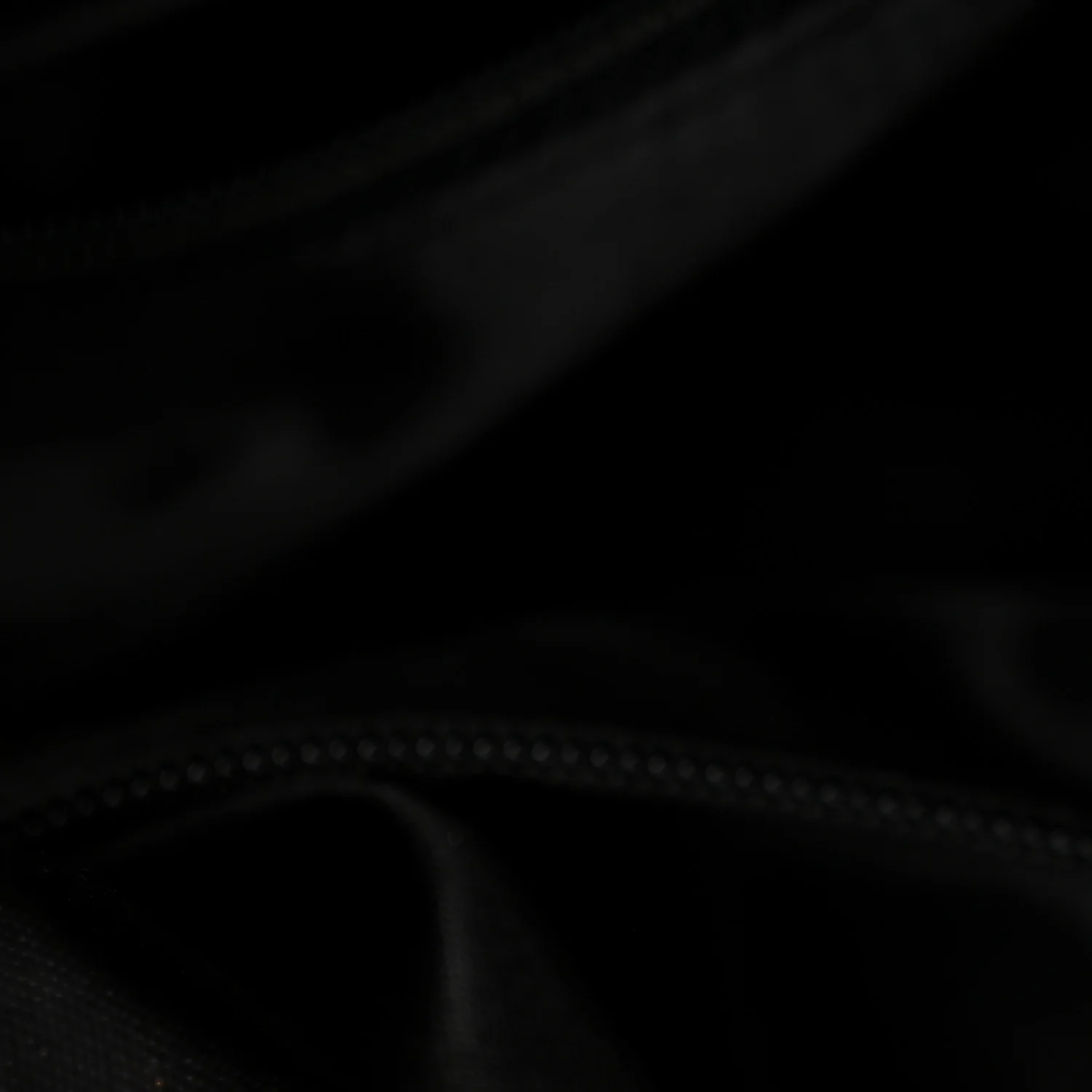 Suede CC Drawstring Backpack Black