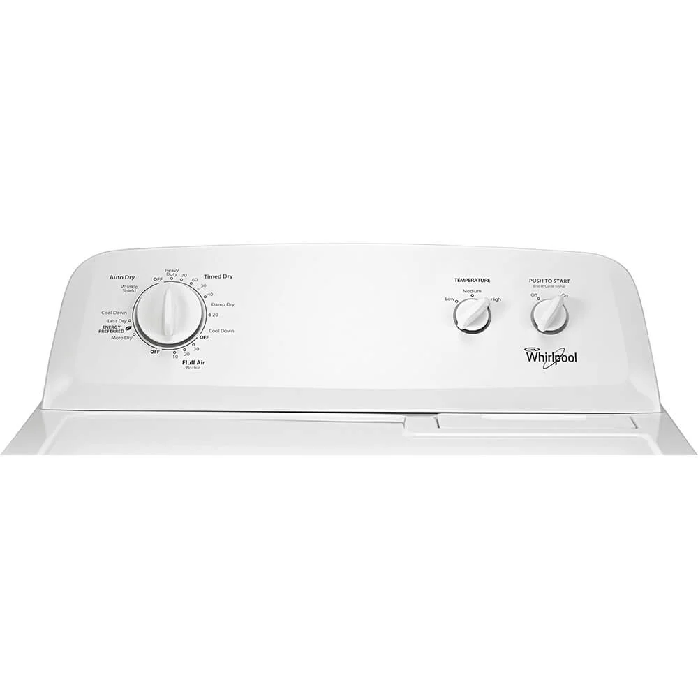 WED4616FW 7.0 Cu. Ft. White Electric Dryer - Image 4
