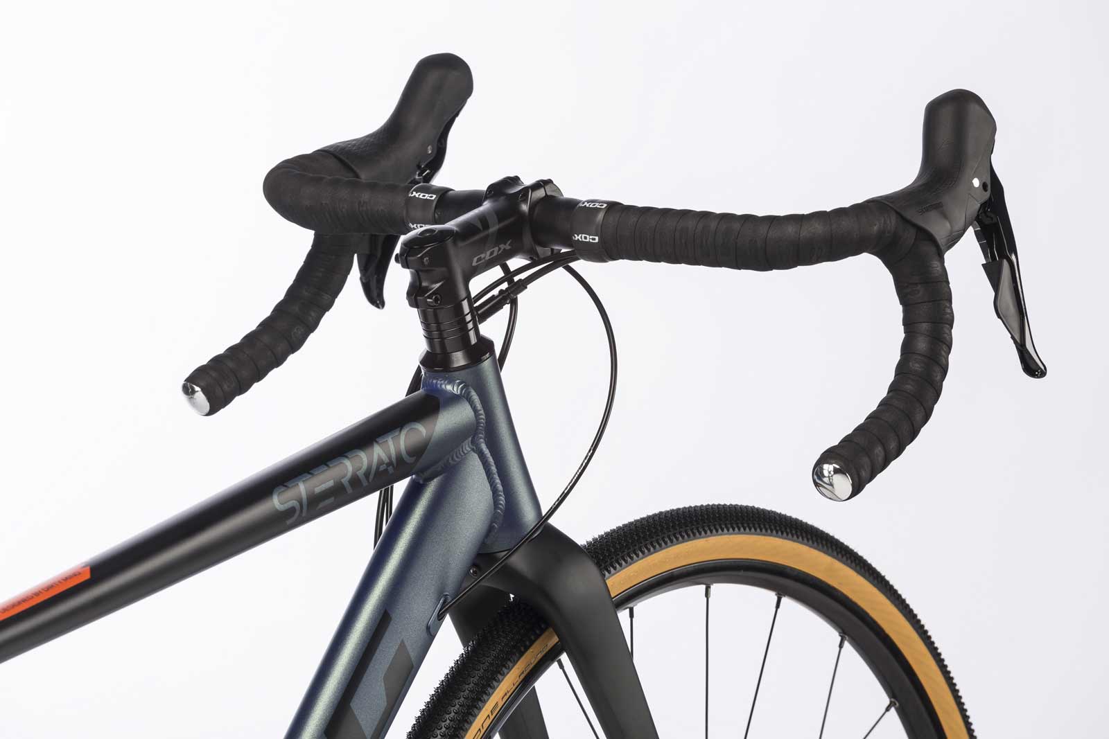 28 Inch Heren Gravel Bike STERRATO 7.0 Fiets 2 x 10 Versnellingen Shimano GRX-400