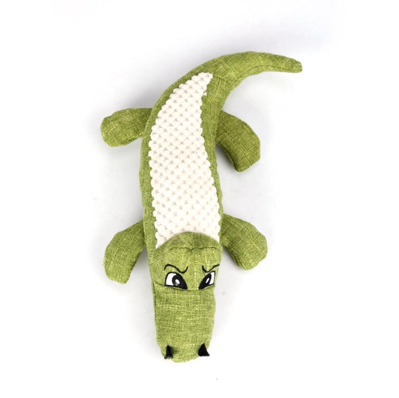 Chew Toy crocodile for Interactive Plush Dog Toy