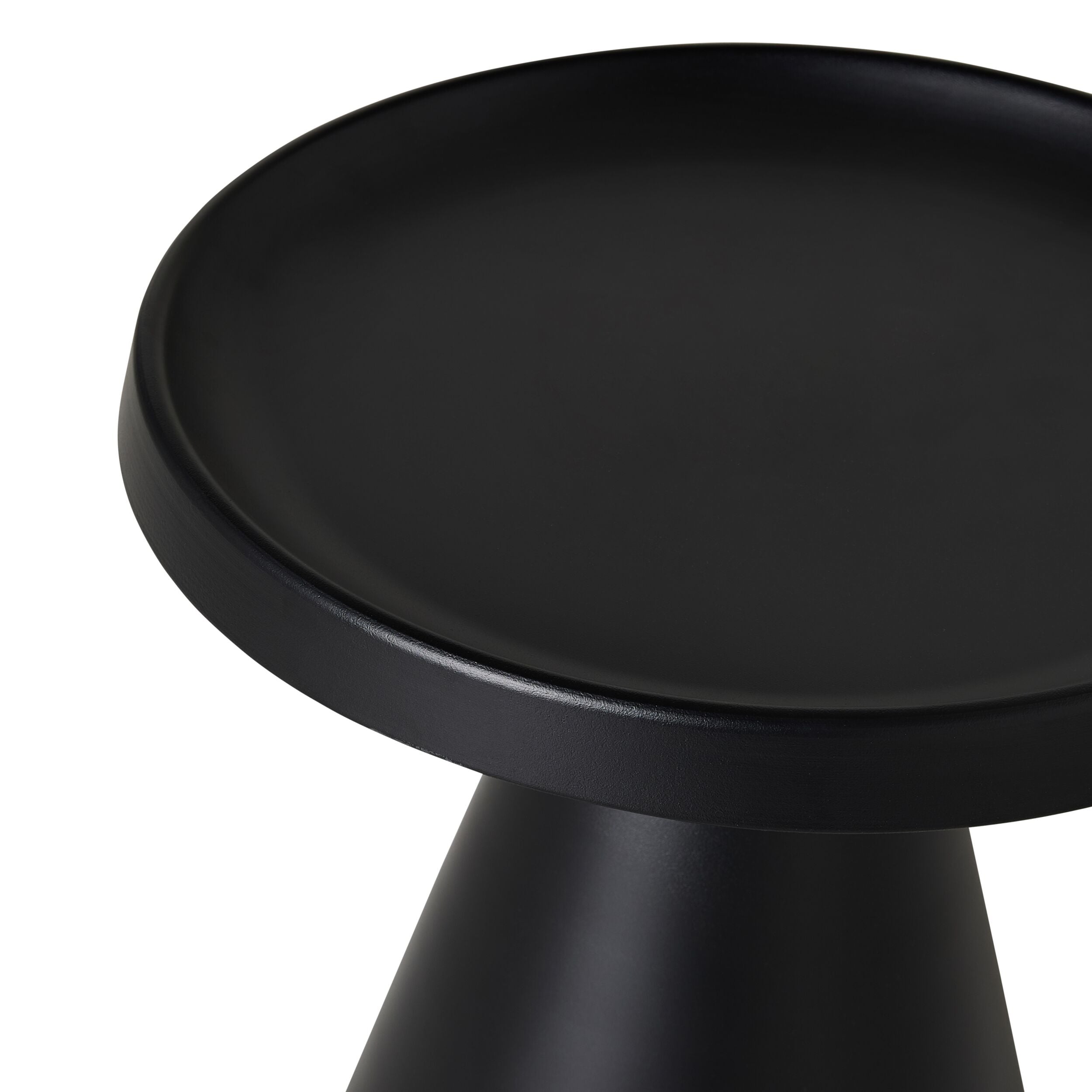 Nero Round Side Table