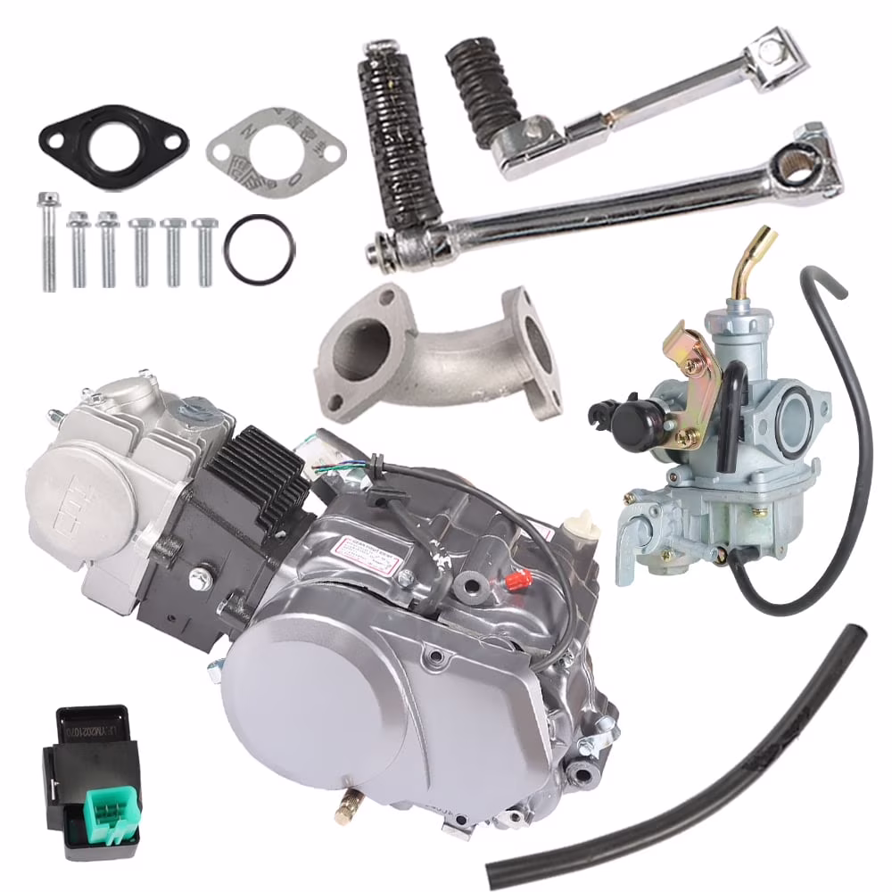 ALL - CARB 125cc 4 Stroke Engine Motor Kit Dirt Pit Bike for Honda CRF50 XR50 Z50
