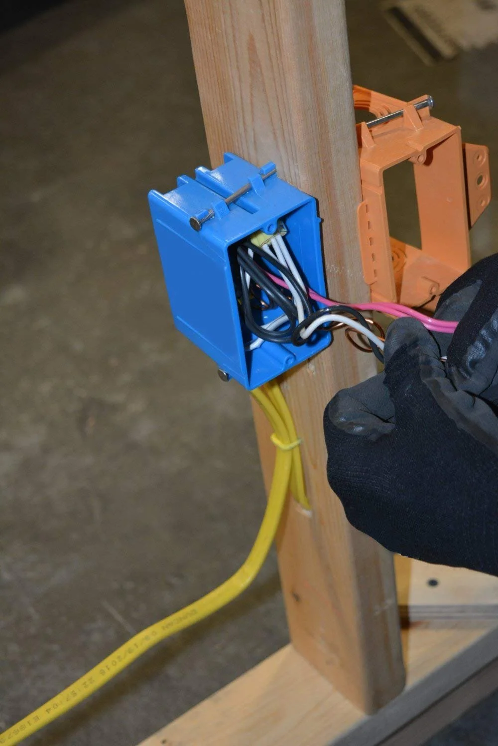 63947628 100' 12/3 with ground brand SIMpull residential indoor electrical wire type NM-B, Yellow - Image 5