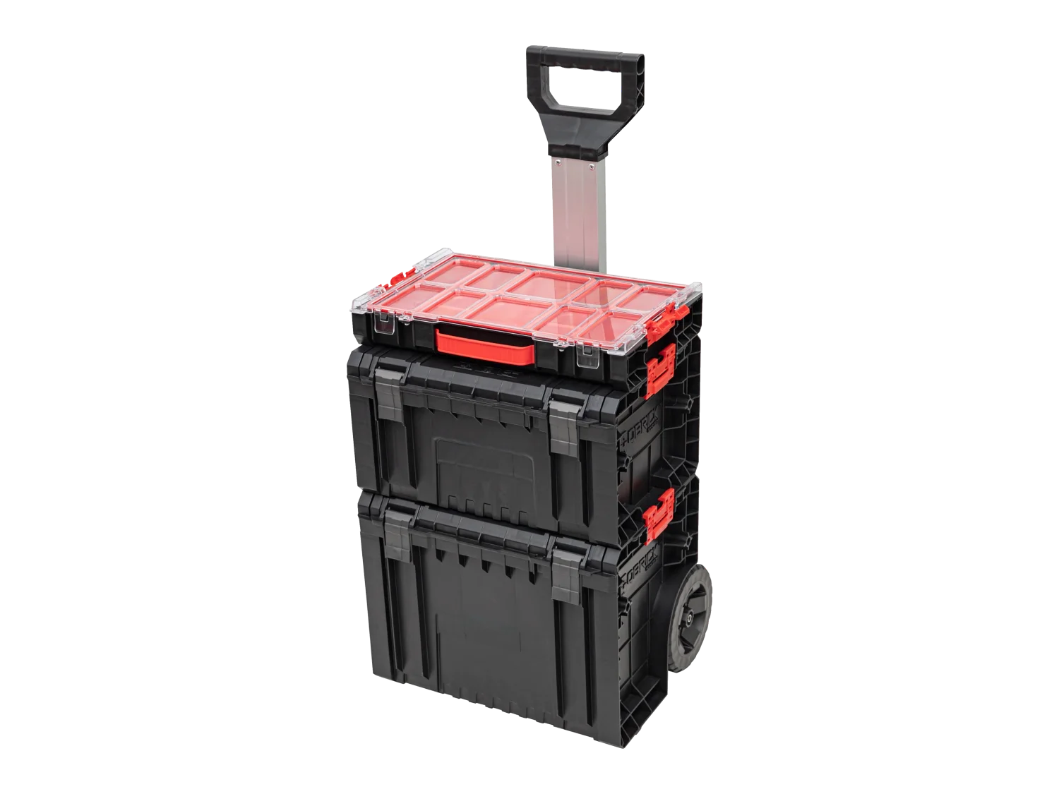 Qbrick System Kit caisse  outils sur roulettes, 3 pices