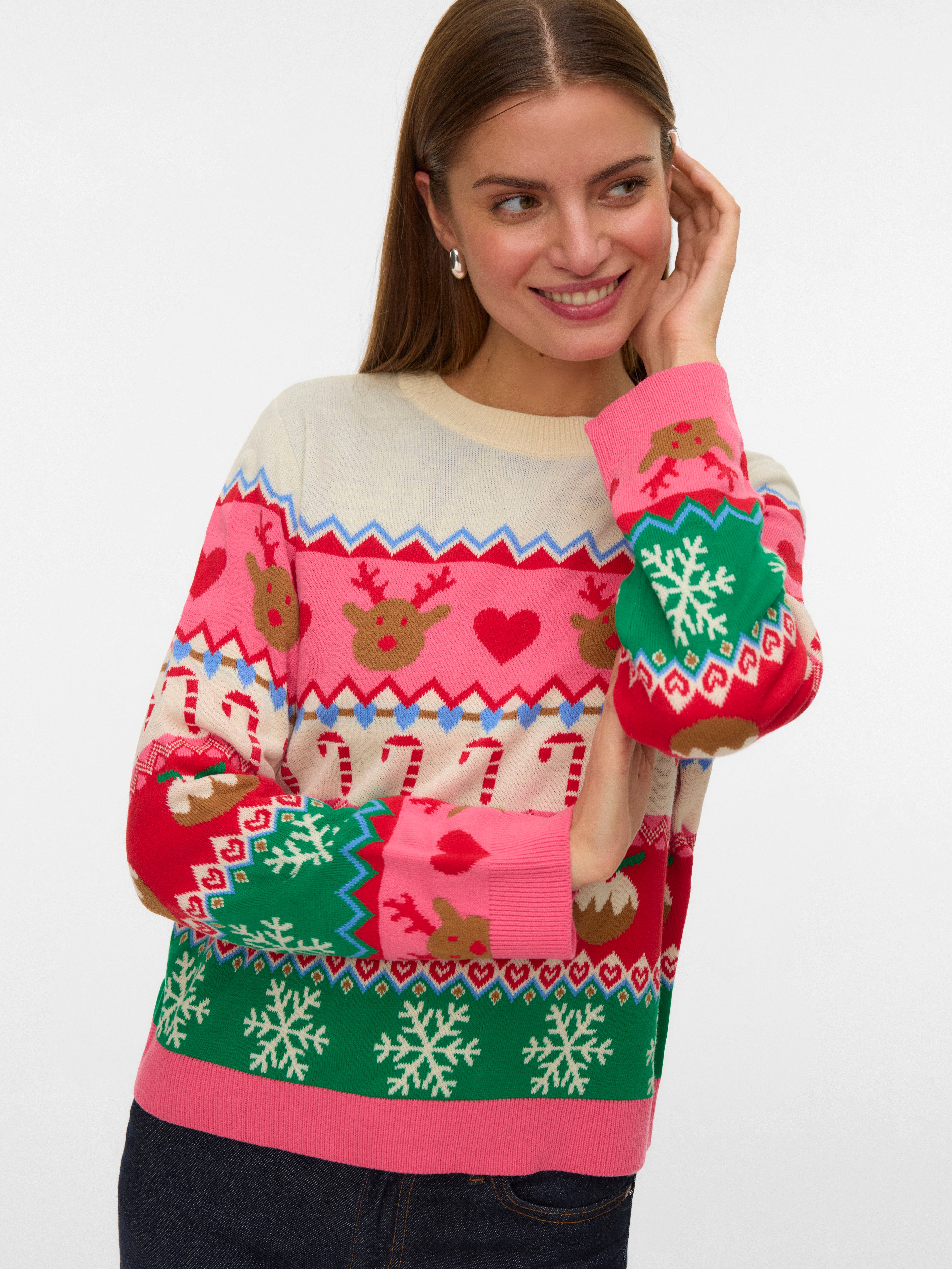VERO MODA® VMNEWCHRISTMASSTUFF Knitted pullover