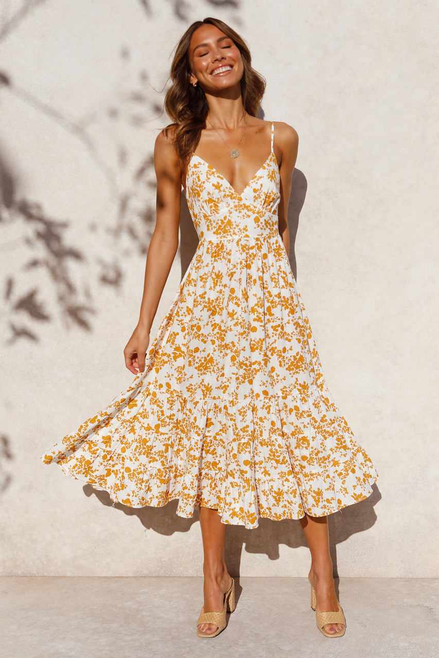 Robe de fête pour femme à col V et nœud papillon