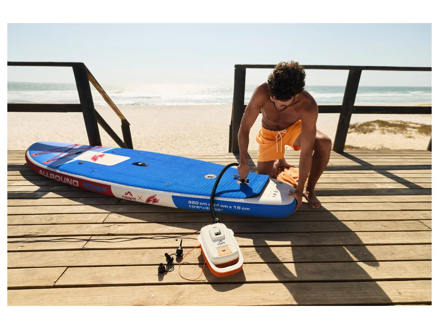 CRIVIT Stand up paddle polyvalent - gonflable