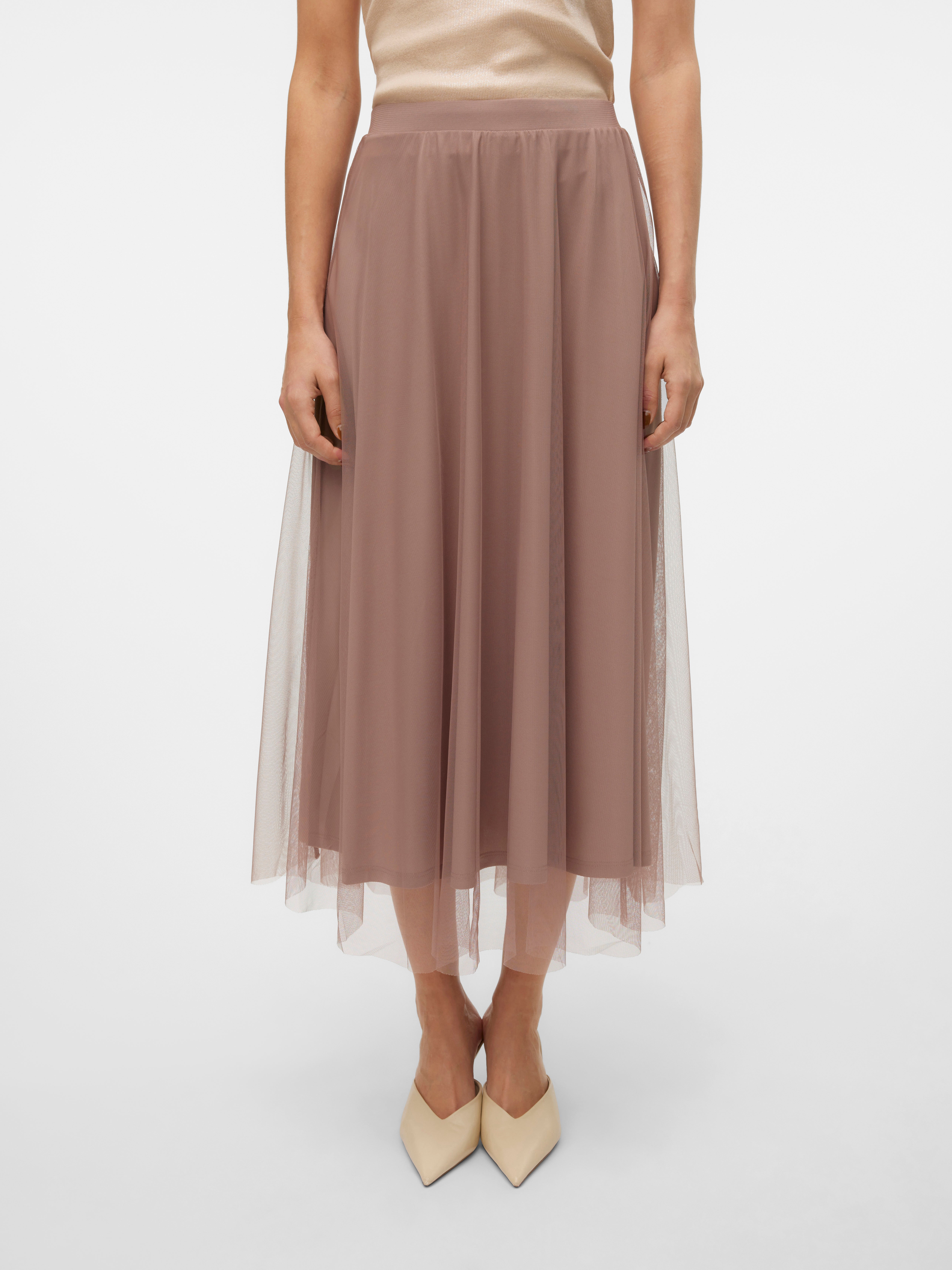 VERO MODA® VMCOVE Mid waist Long skirt