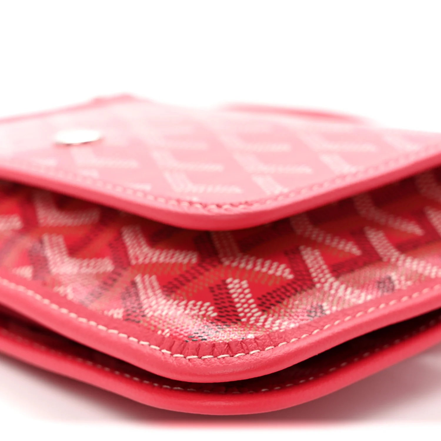 Goyardine Le Jardin Plumet Wallet Clutch Fuchsia