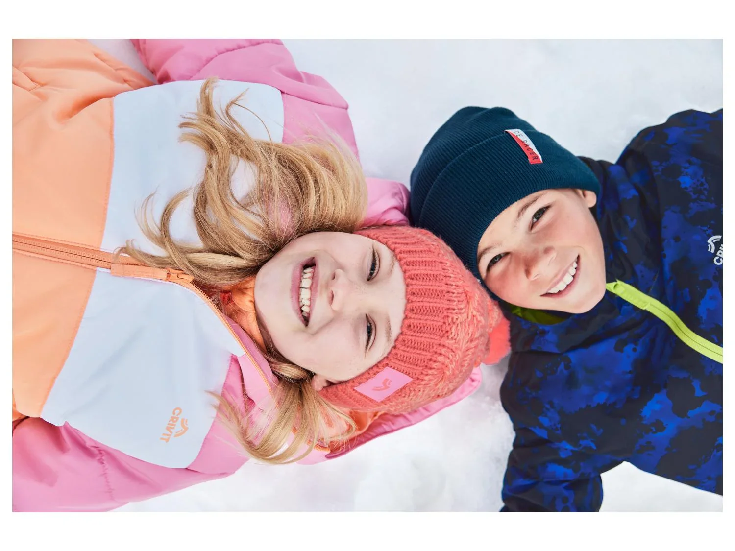 CRIVIT Bonnet en maille enfant