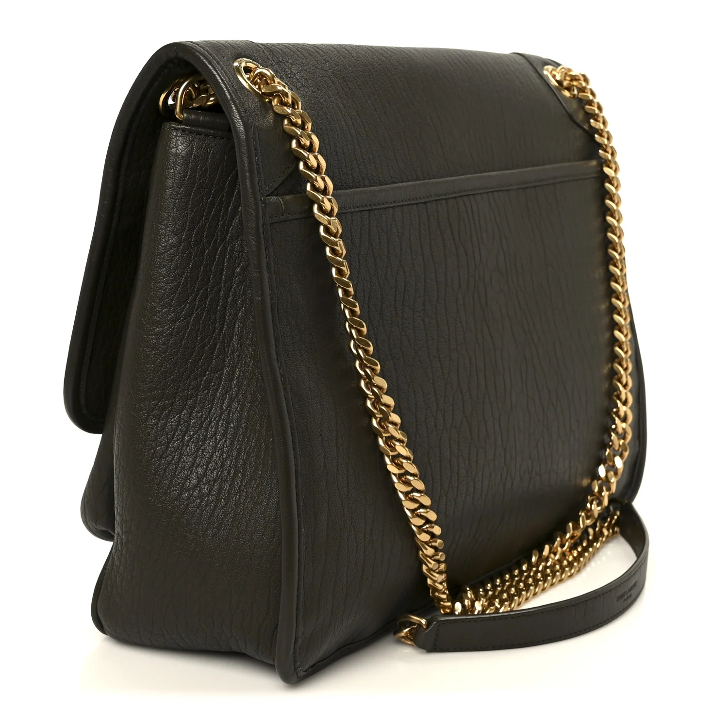 Grained Lambskin Monogram Large Niki Chain Satchel Light Musk