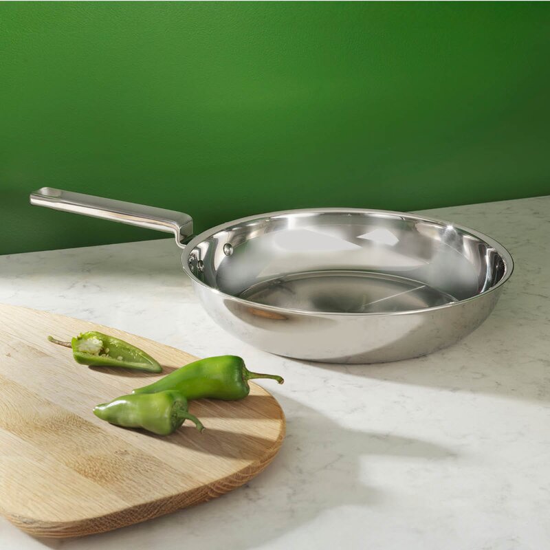 316 stekepanne 28 cm rustfritt stål