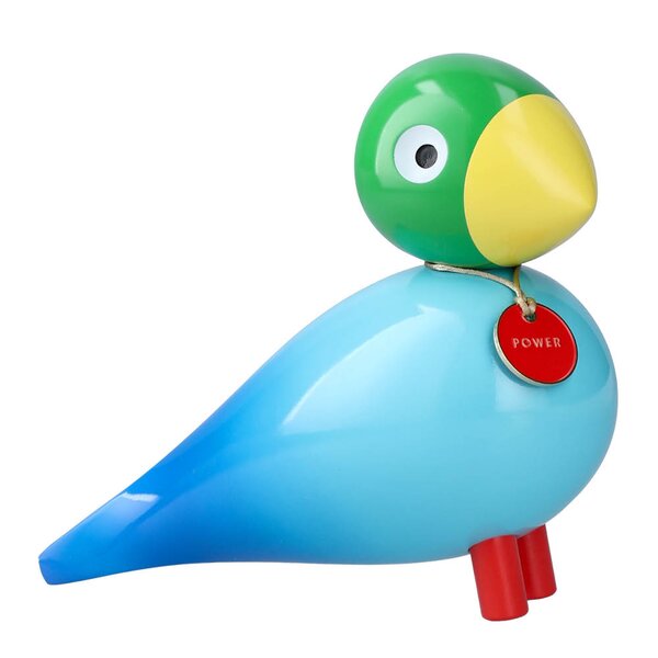 Sangfulg Story Bird Power 15,5 cm blå
