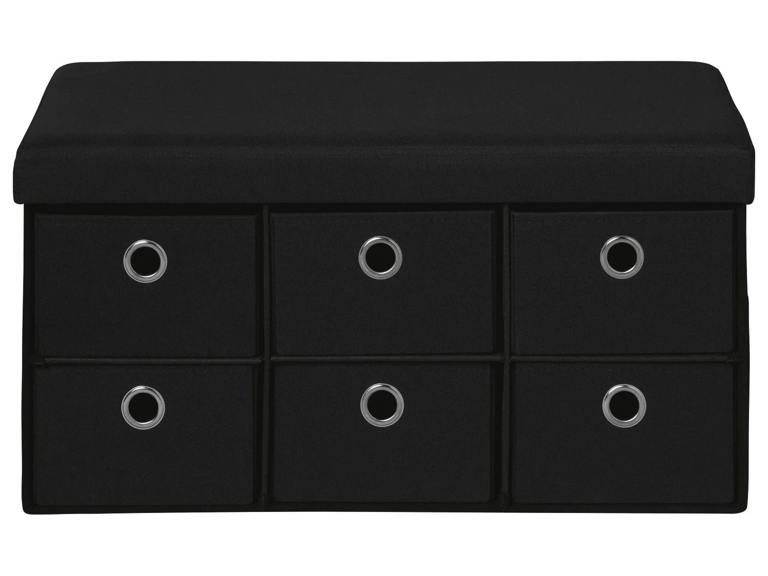 LIVARNO home Banc-coffre de rangement, avec 6 tiroirs
