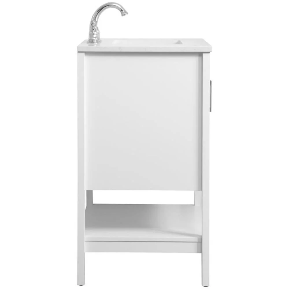 30 inch Single Bathroom Vanity in White(White) - Image 9