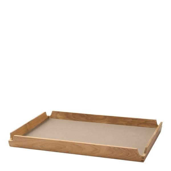 Airy teak brett medium 28x36 cm nupo clay brown