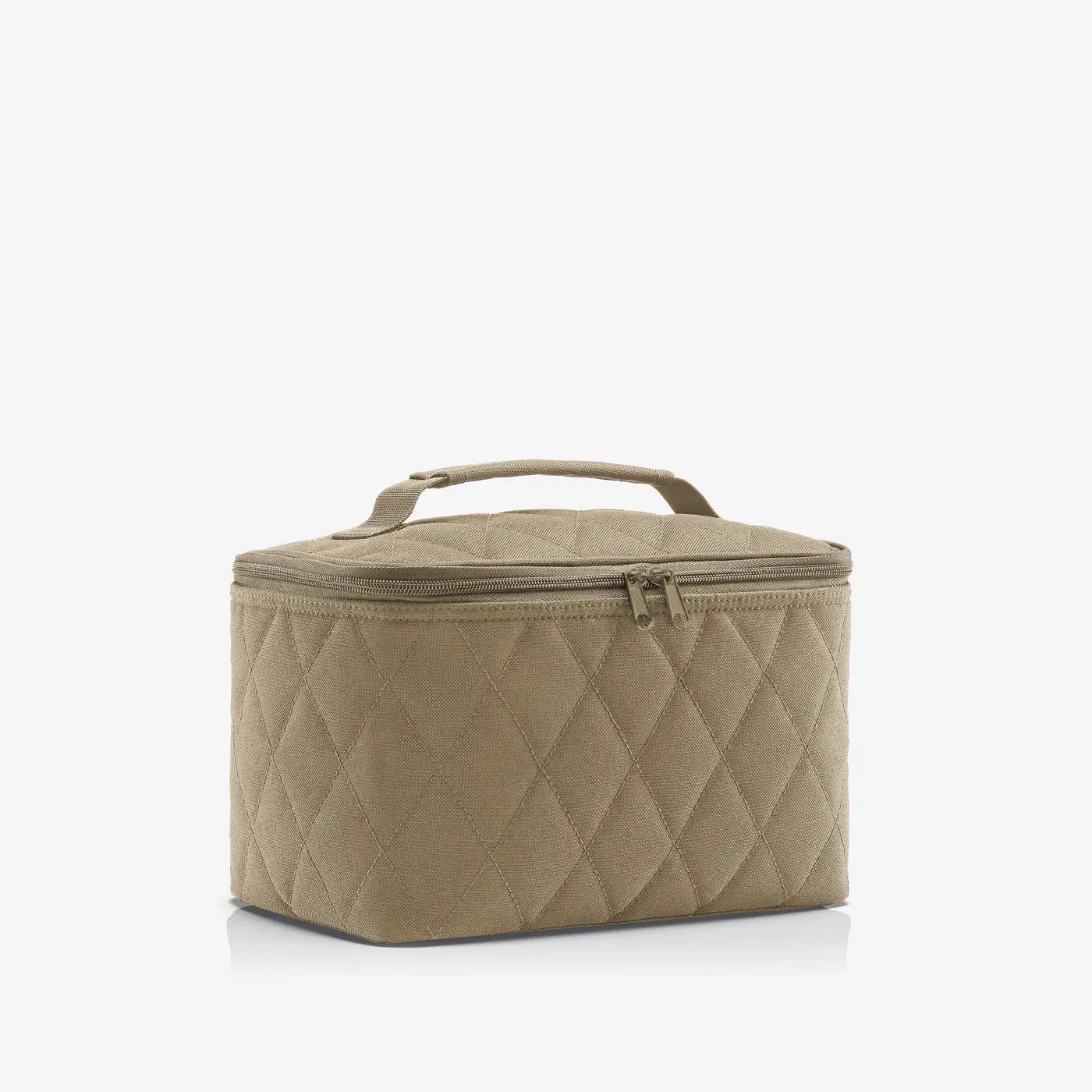cosmetic case rhombus olive