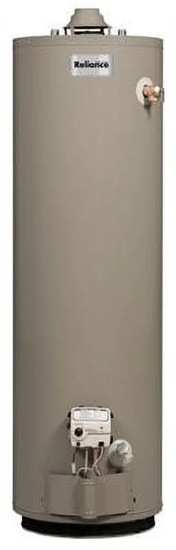 6 40 NBCS Gas Water Heater, 40 gal Tank, 3/4 in Inlet, 1/2 in Outlet - Image 2