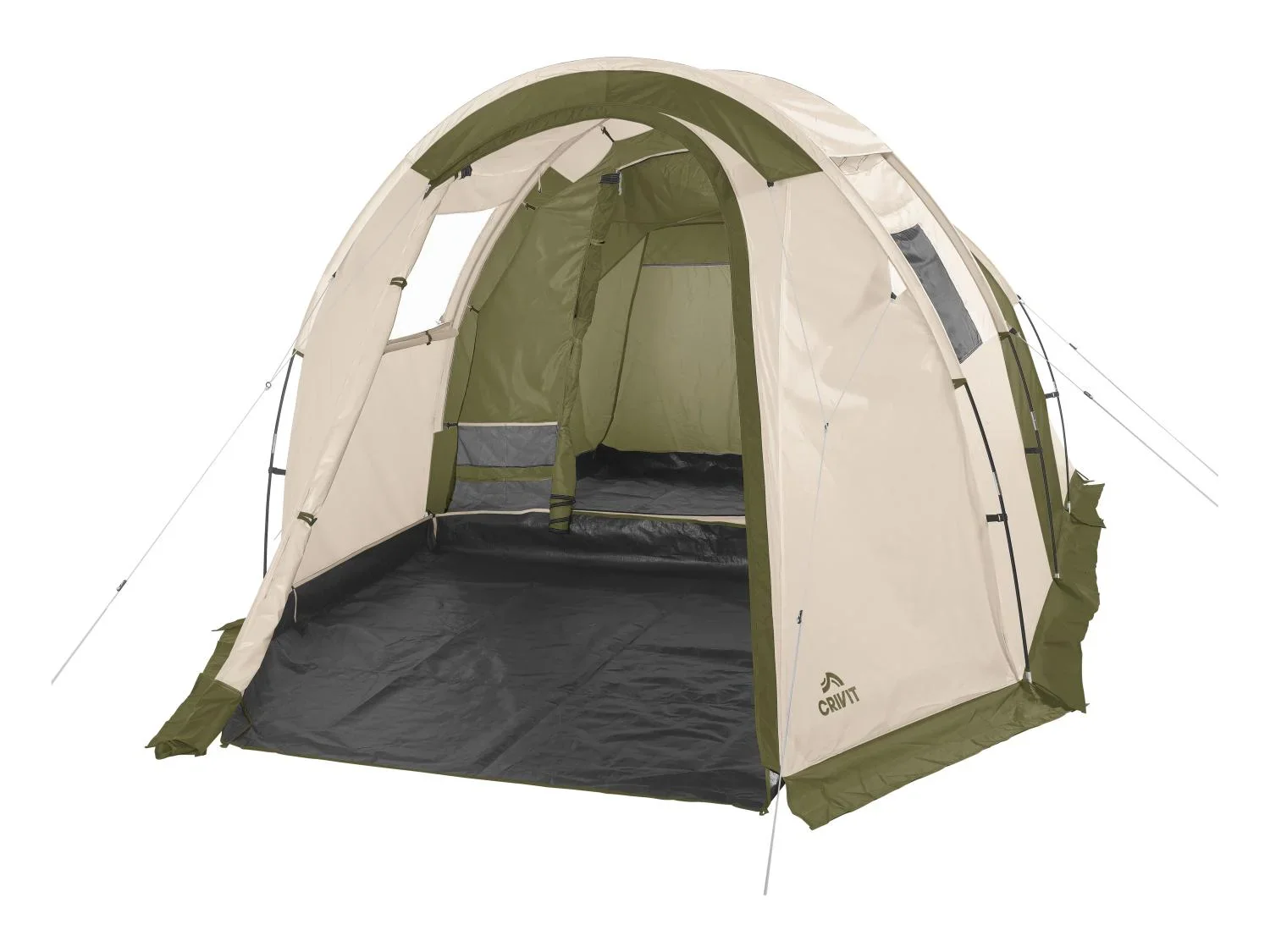CRIVIT Tente familiale  pour 4 personnes