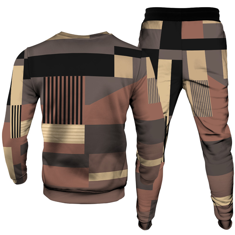 Costume imprimé décontracté pour homme 014