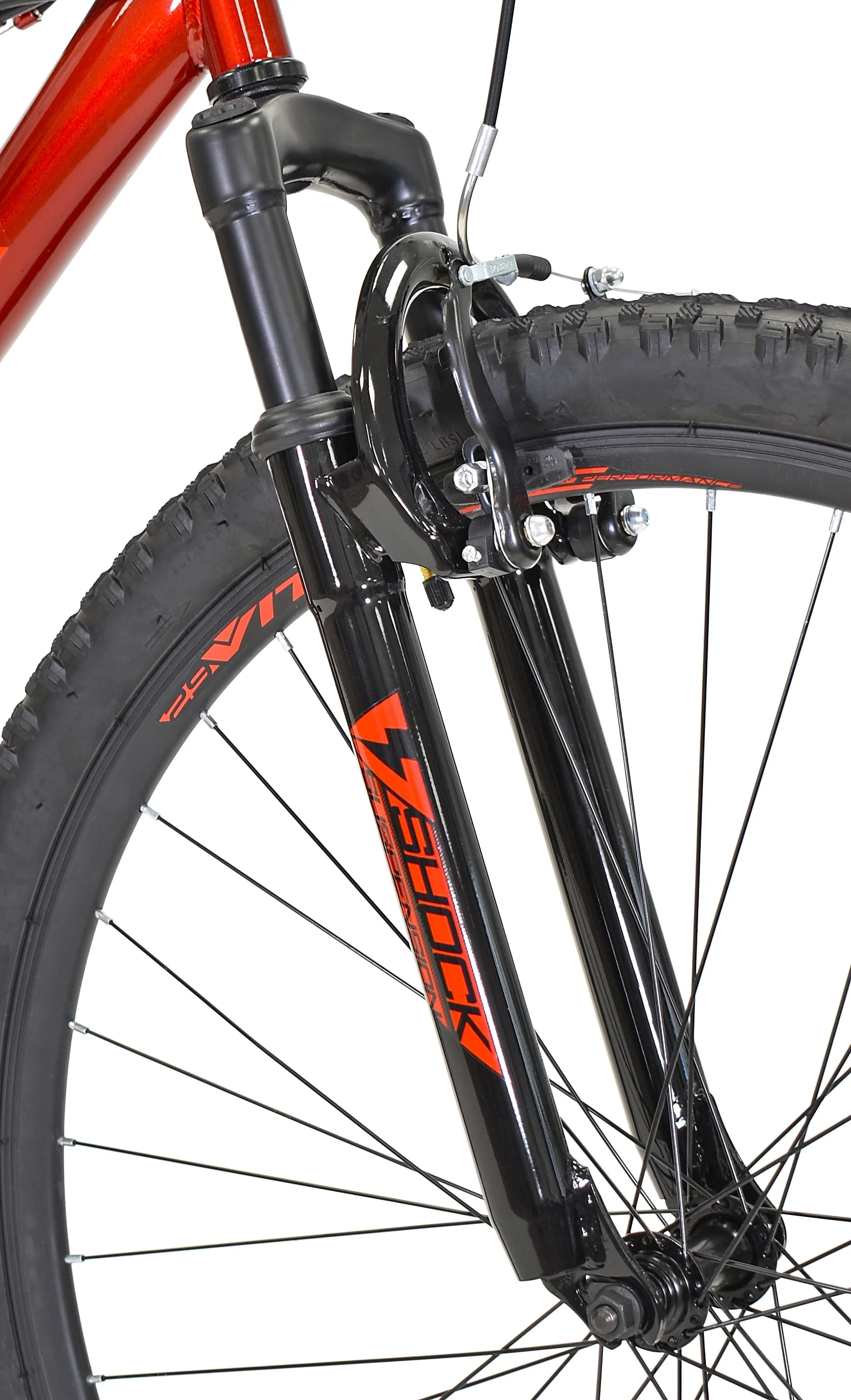 29 in Flexor Men's Dual Suspension Mountain Bike, Red Image 4