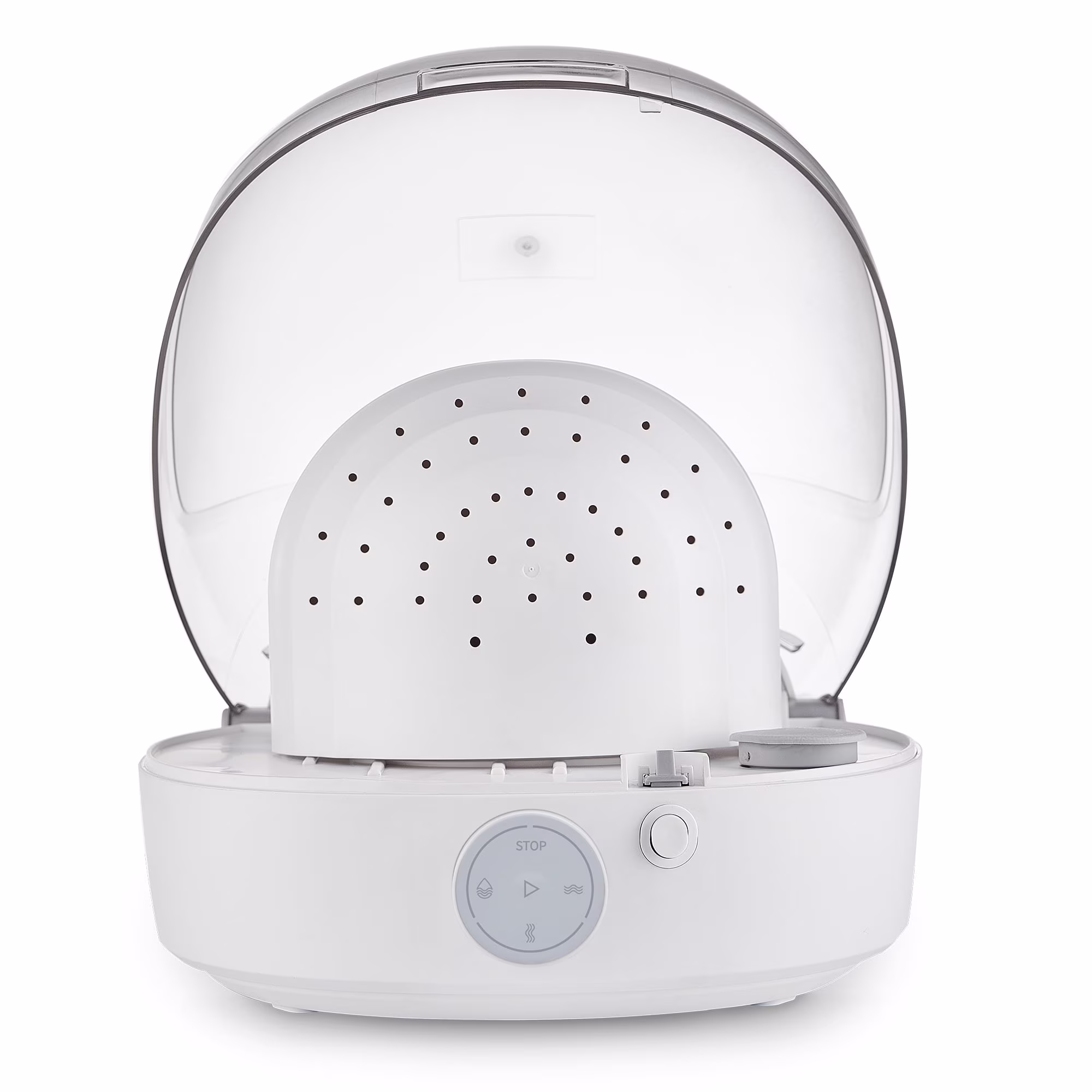Hat Care Machine for Iron and Dry(White)
