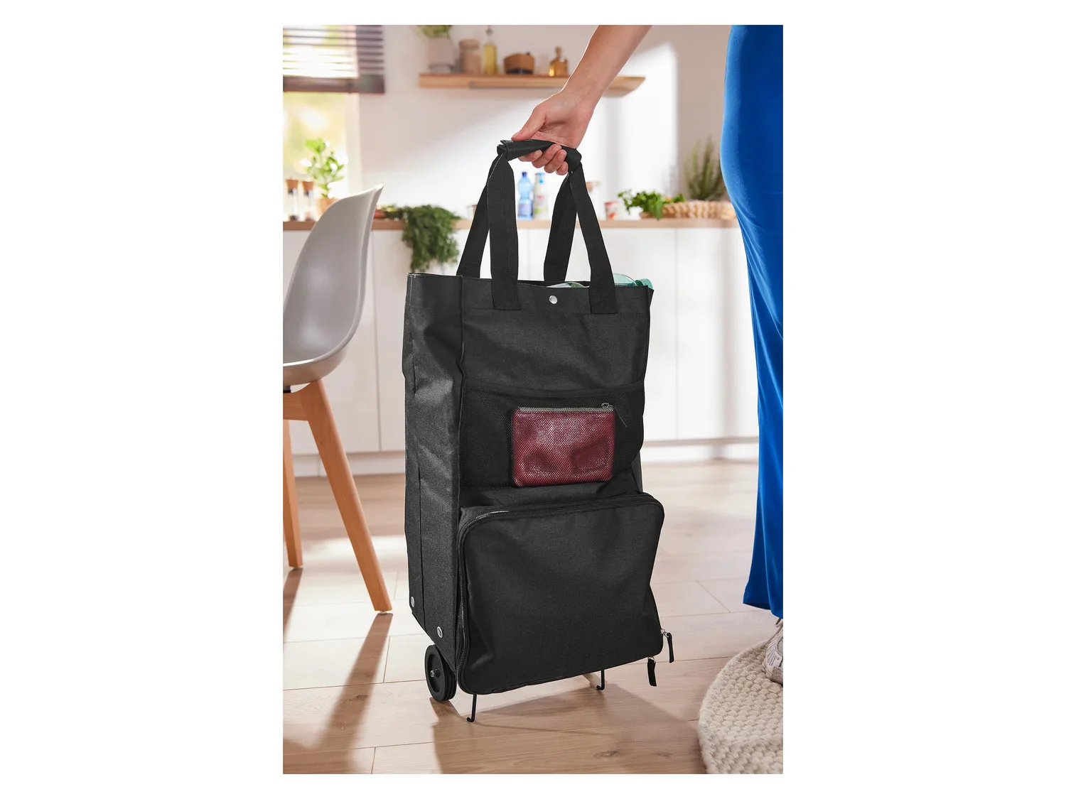 TOPMOVE Chariot, sac  provisions, pliable