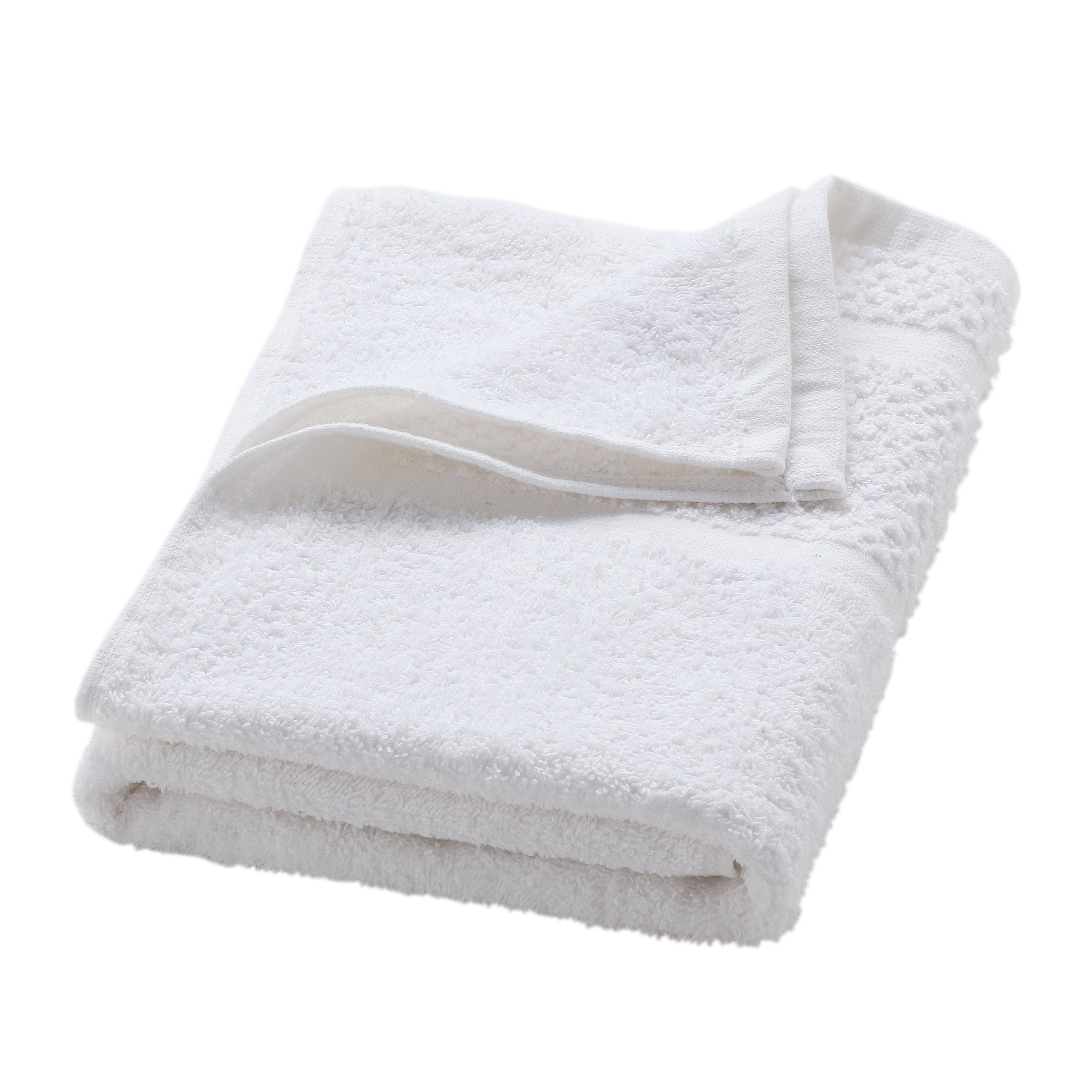 Mainstays Value Hand Towel, Arctic White