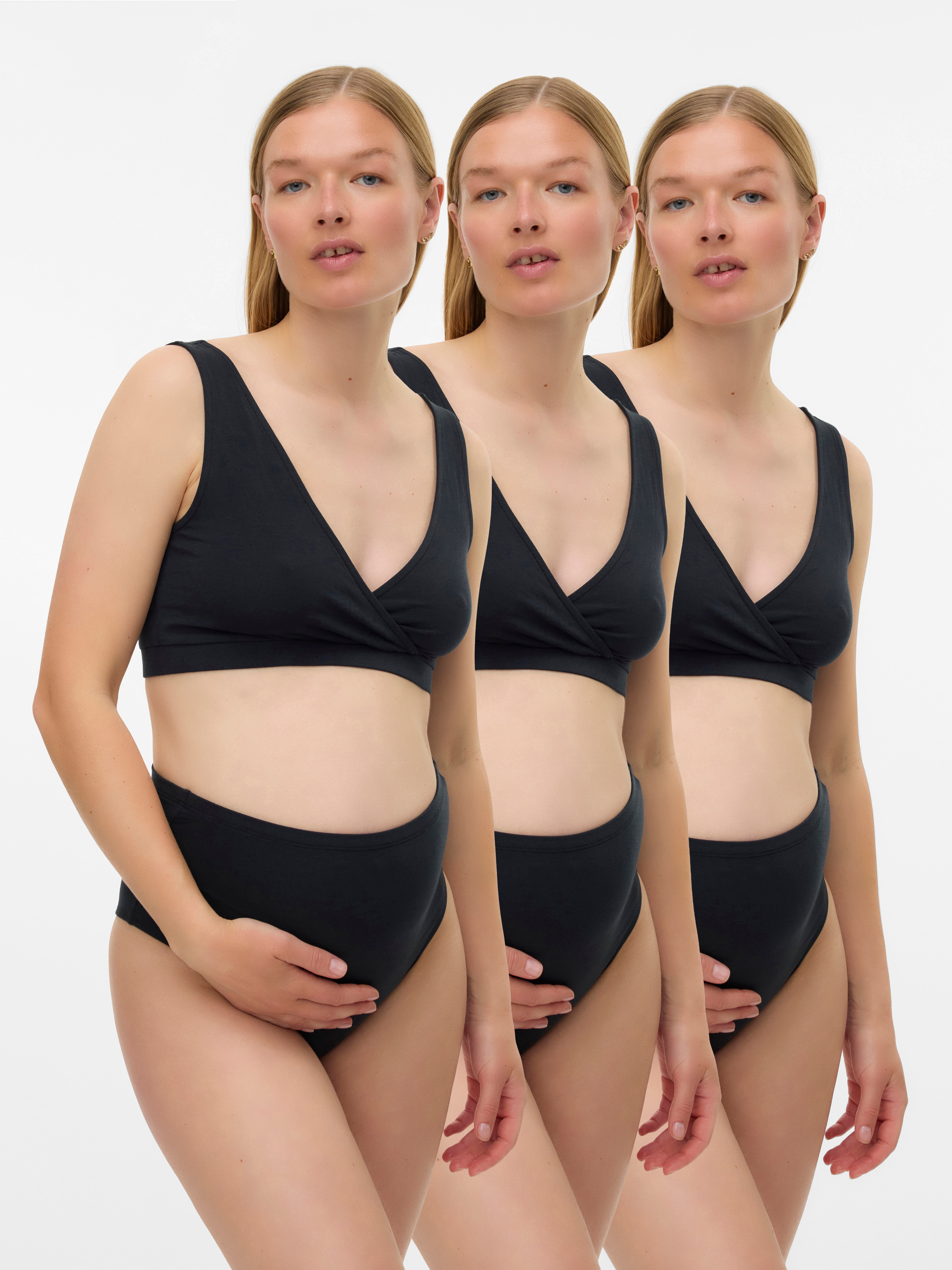 VERO MODA® MLMELISA 3-pack Nursing Bra