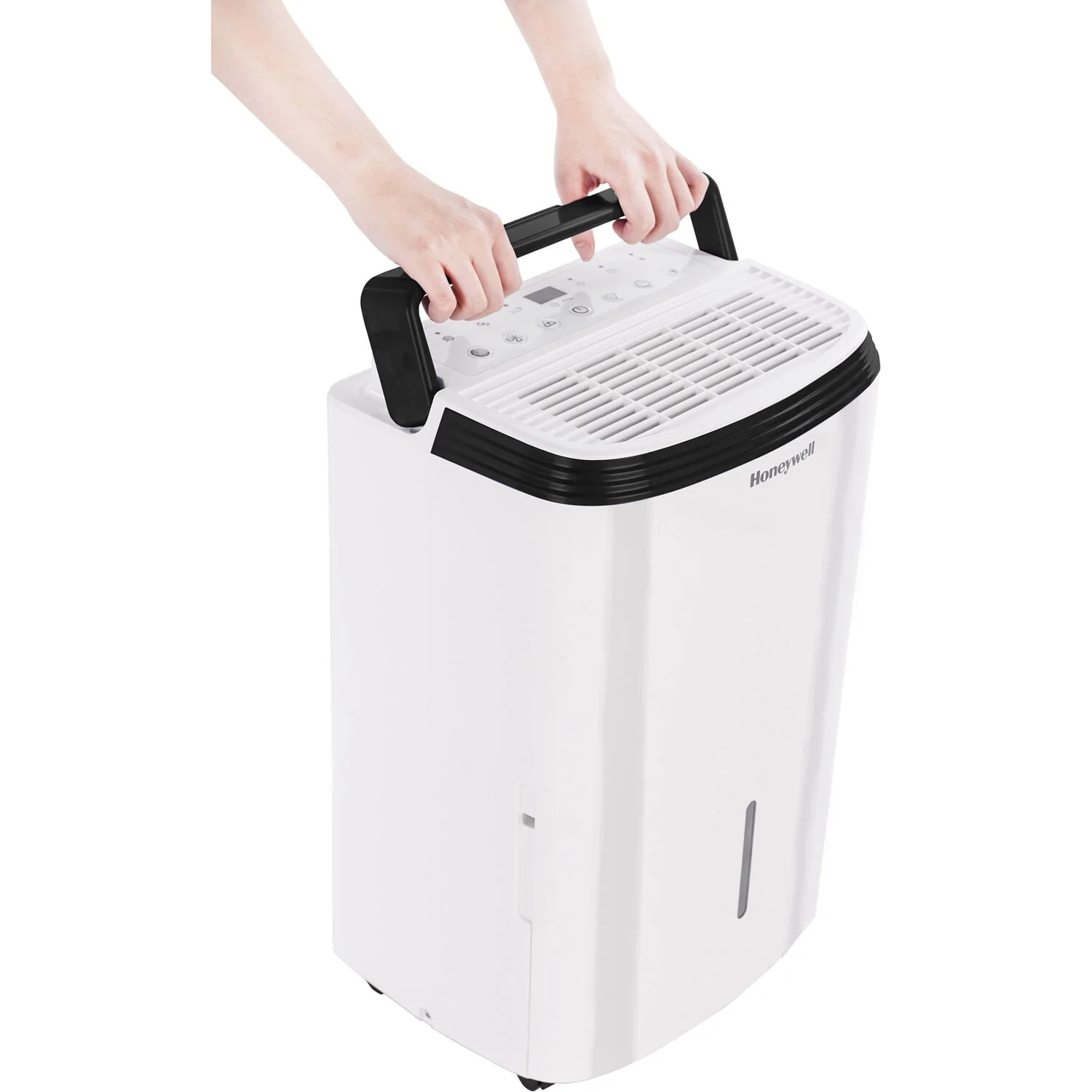 20 pt 1,500 sq ft Dehumidifier in White Energy Efficient, Adjustable Humistat - Image 4