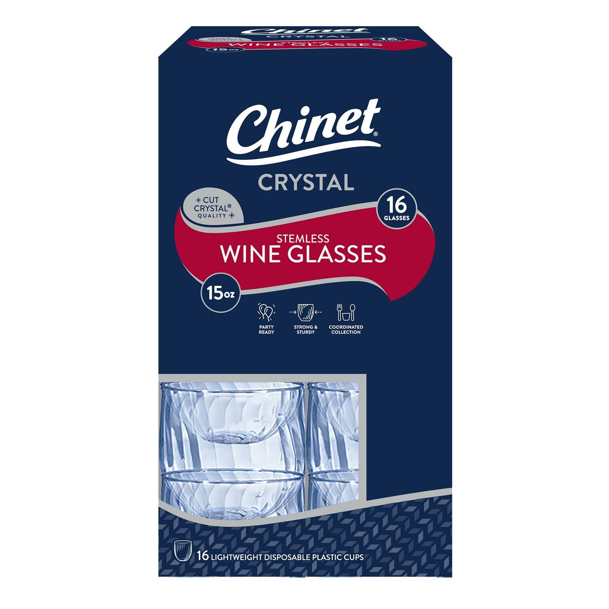 Chinet Crystal Stemless Wine Glass (16 ct)