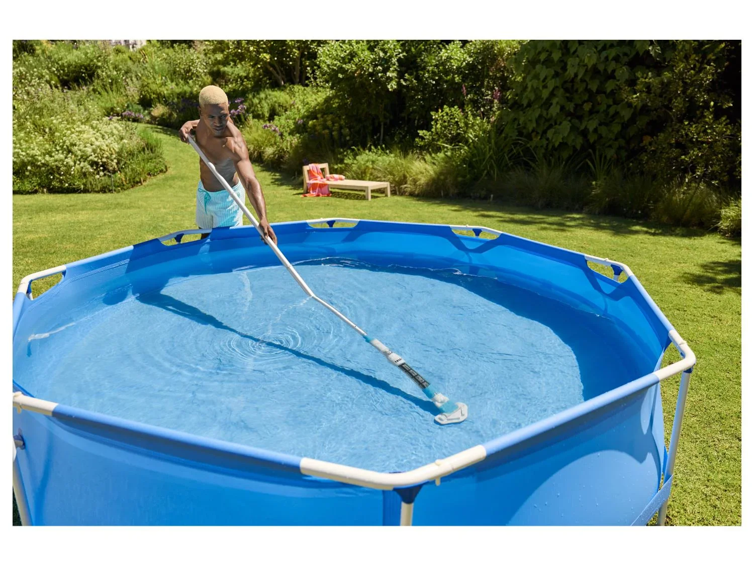 CRIVIT Piscine avec armature en mtal