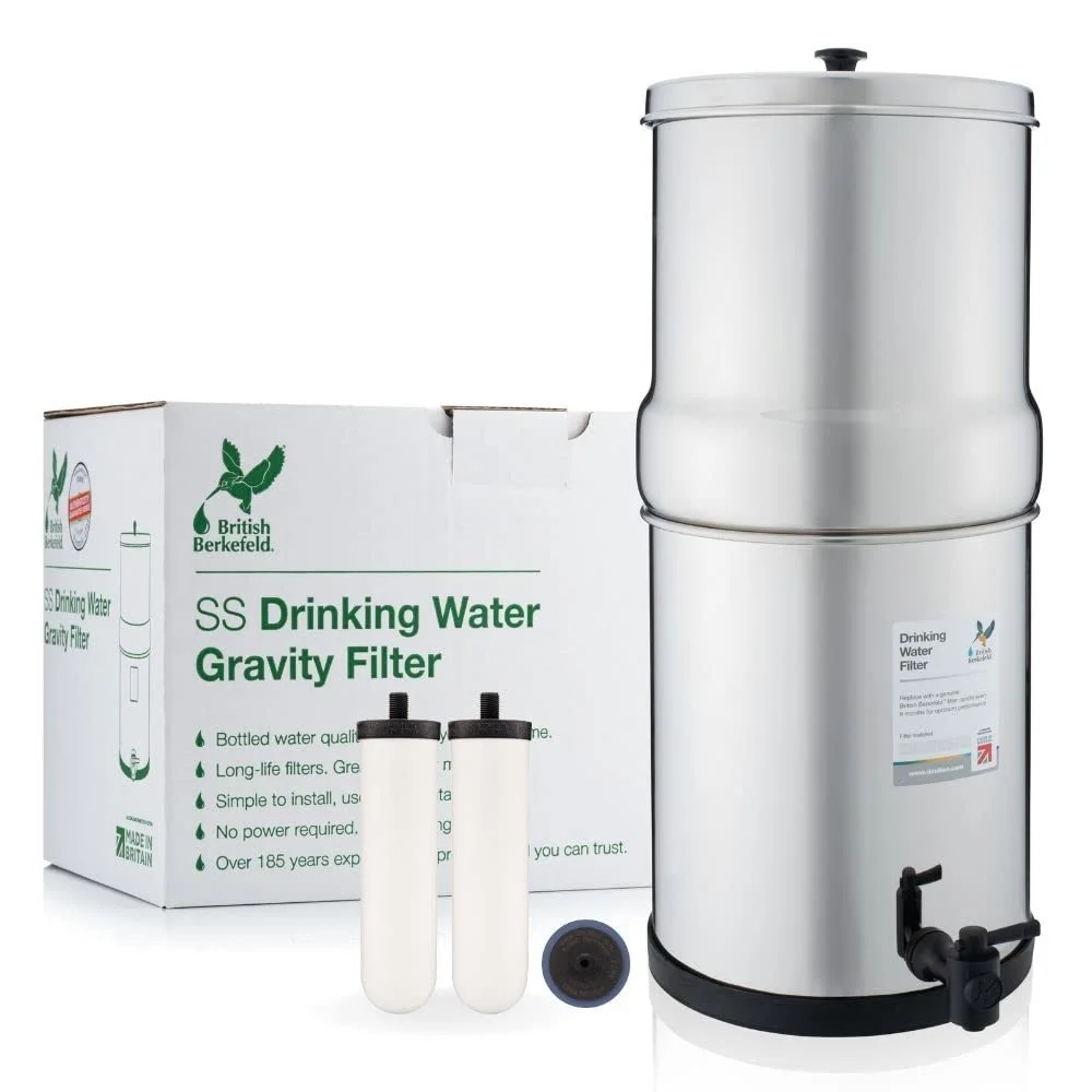 W9361132 2.25 Gallon Countertop Water Filter System Includes 2X Ultra Fluoride Reduction Ceramic Filters - Image 2
