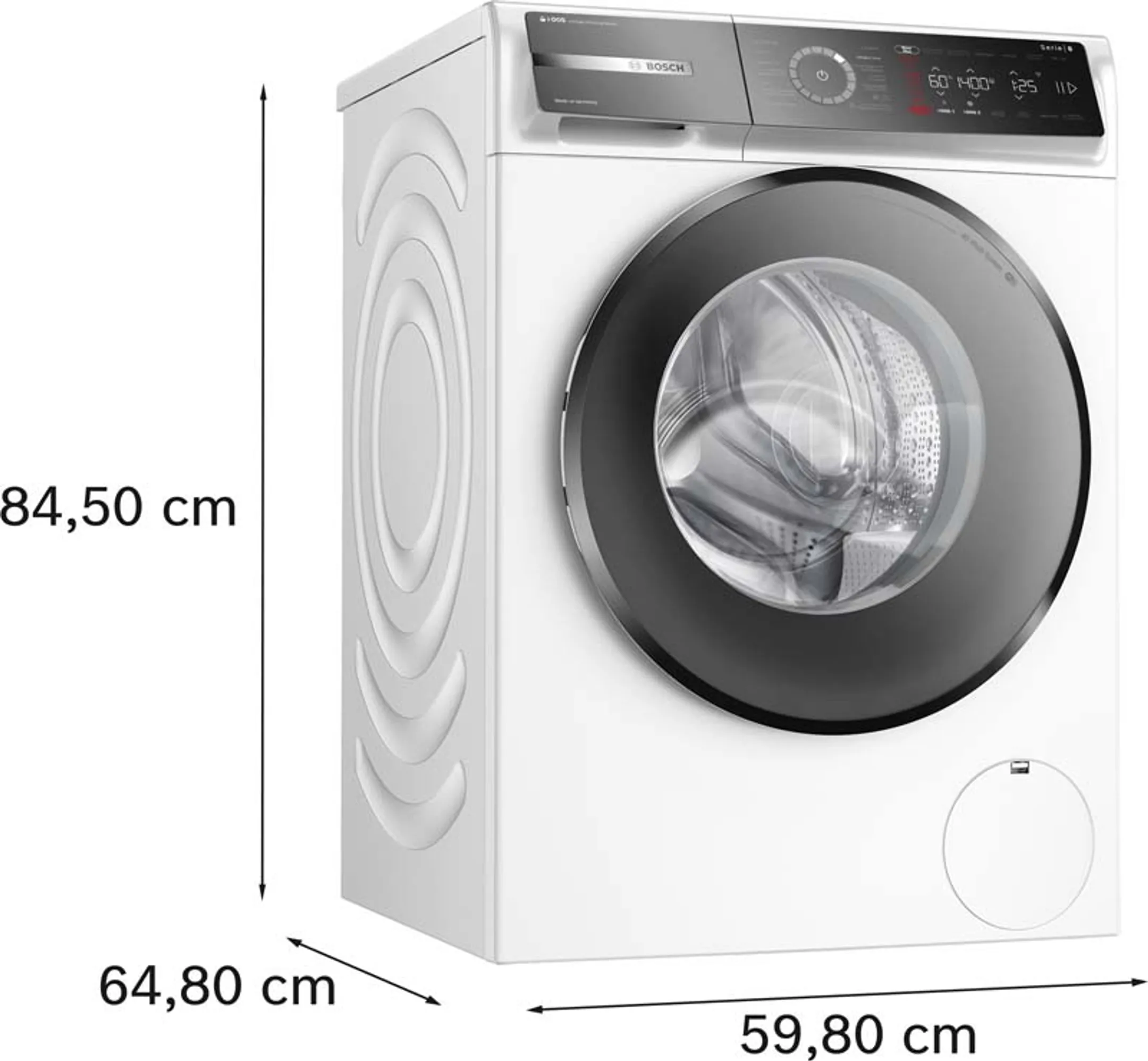 Bosch Wasmachine WGB244AAFG Serie 8 i-DOS  9 kg