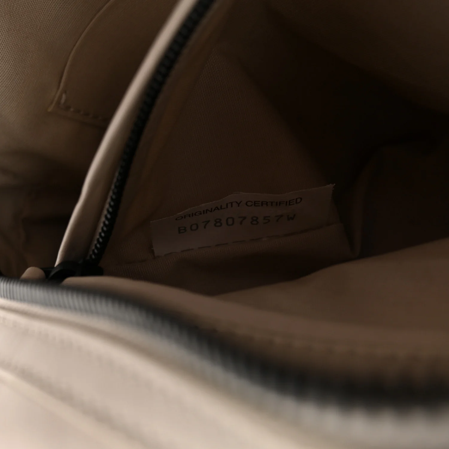 Perforated Calfskin Leggero Intrecciato Belt Bag Mist Plaster