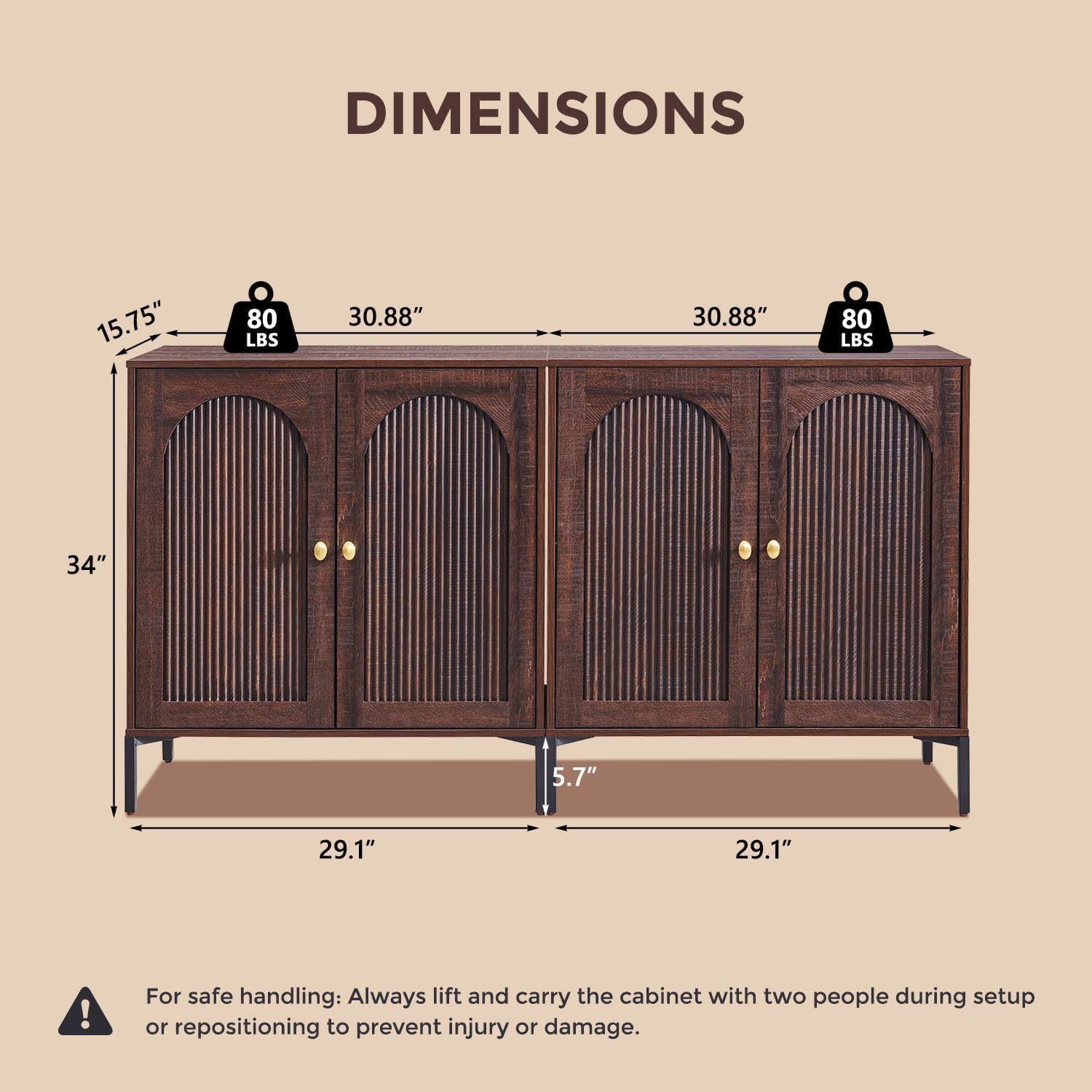Modern TV Stands for 75 Inch TVs, 61.75‬