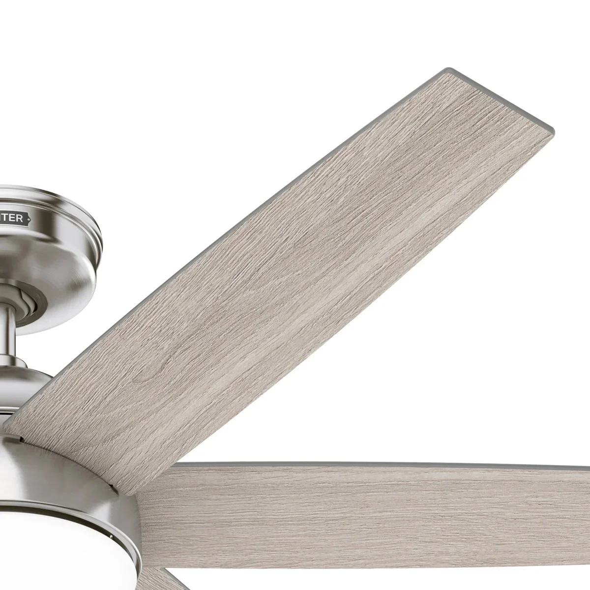 Hunter Anza 52 LED Ceiling Fan, Brushed Nickel