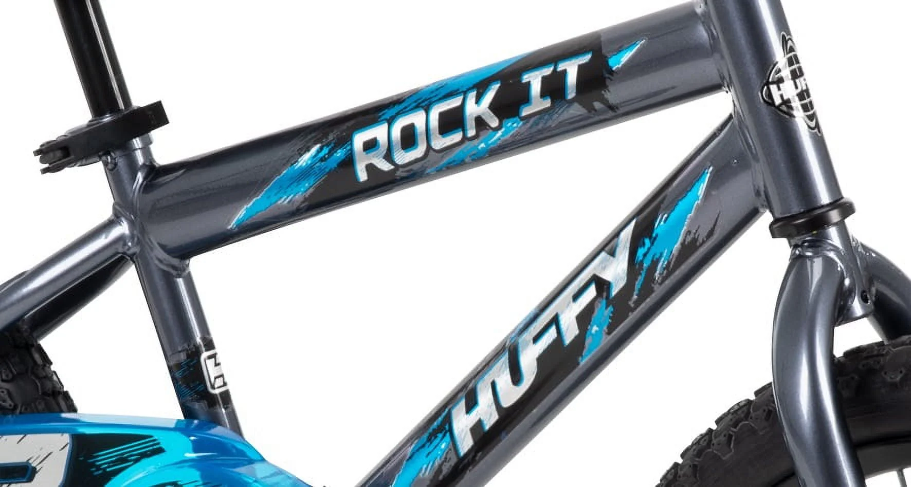 Huffy 18" Rock It Boys Sidewalk Bike, Gray Image 2