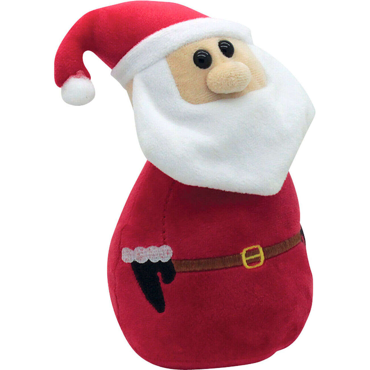 Bloc porte butoir Père Noël rouge et blanc