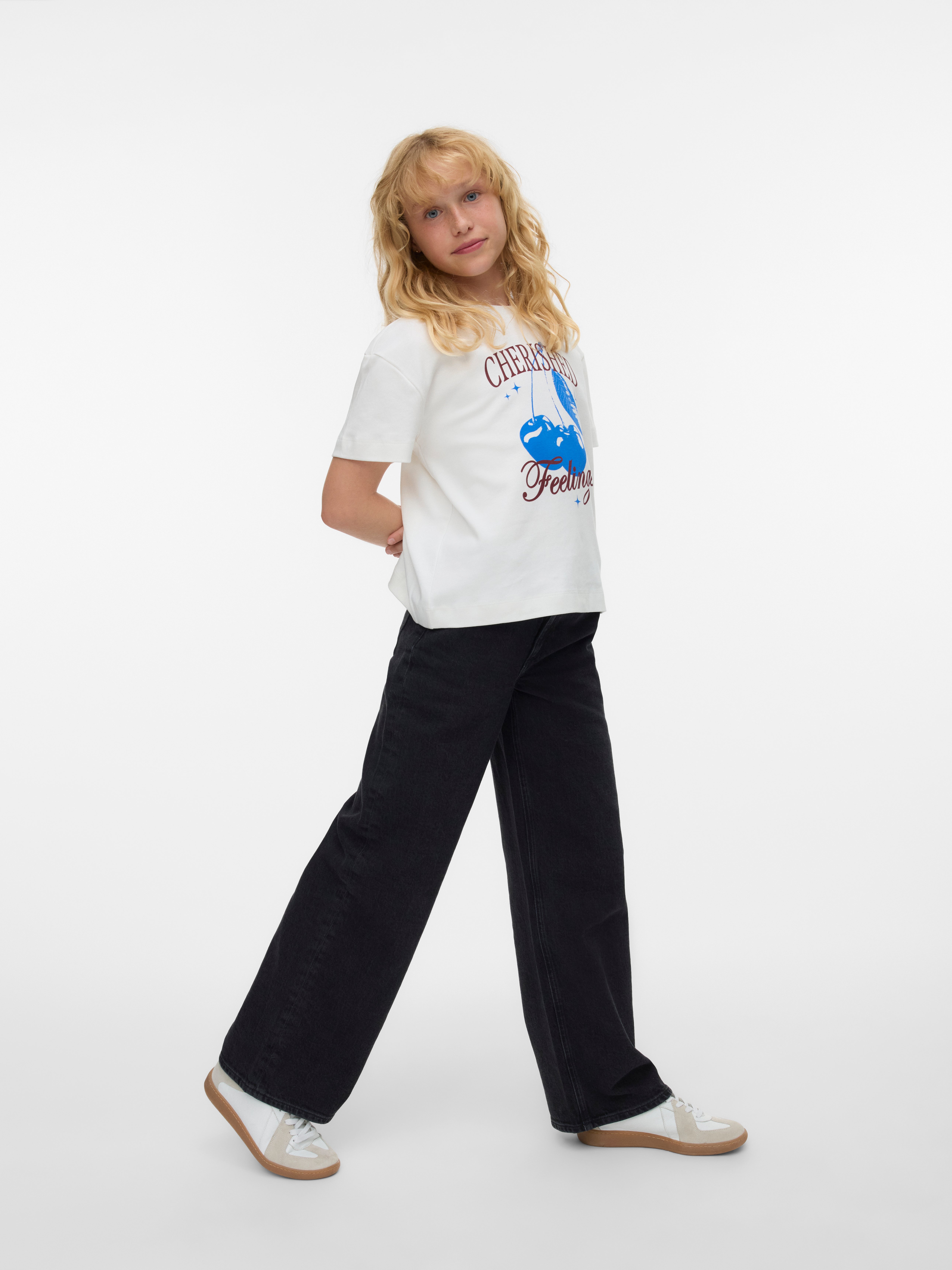 VERO MODA® VMTESSA High rise Wide Leg Fit Jeans