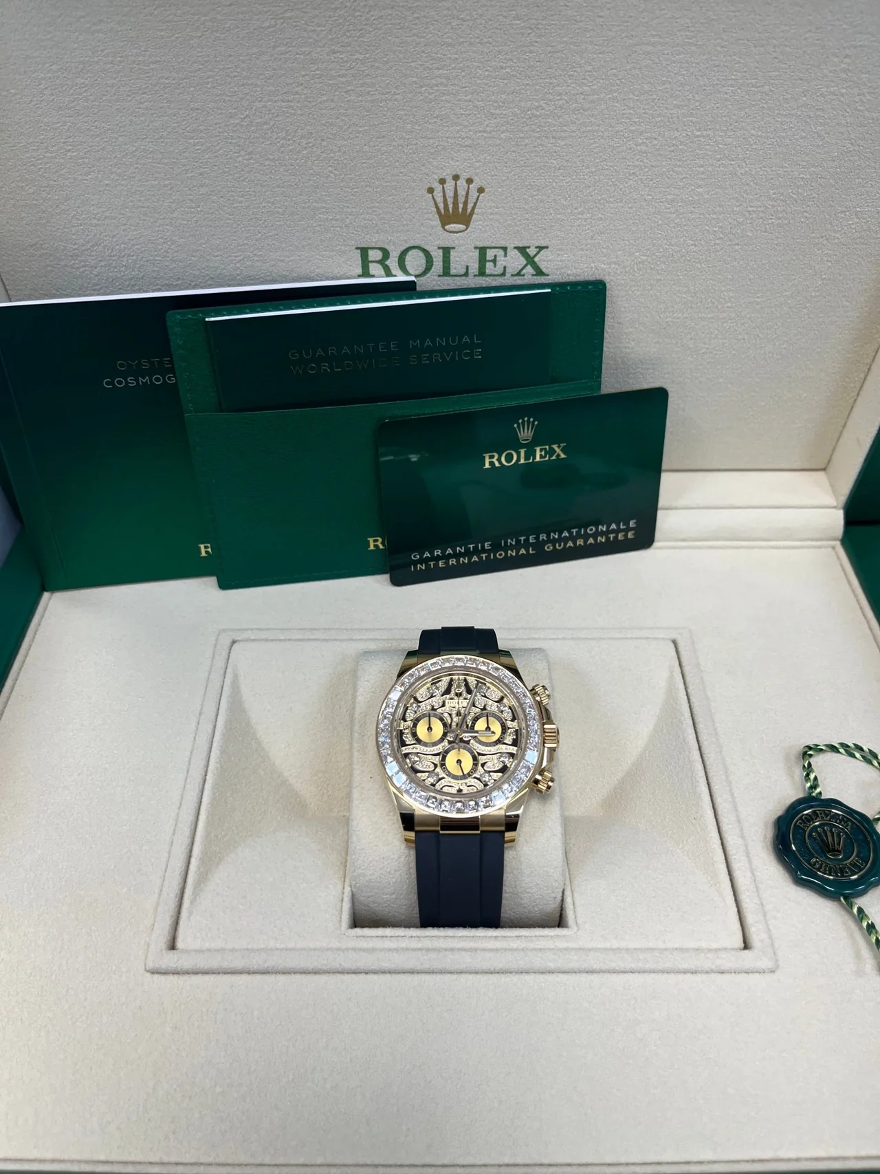 [Super Clone]Rolex Daytona Yellow Gold 