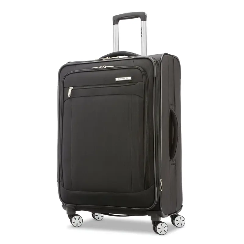 Black Atrium Medium Spinner Softside Luggage | 1453-NKBIS - SAMSONITE OUTLET