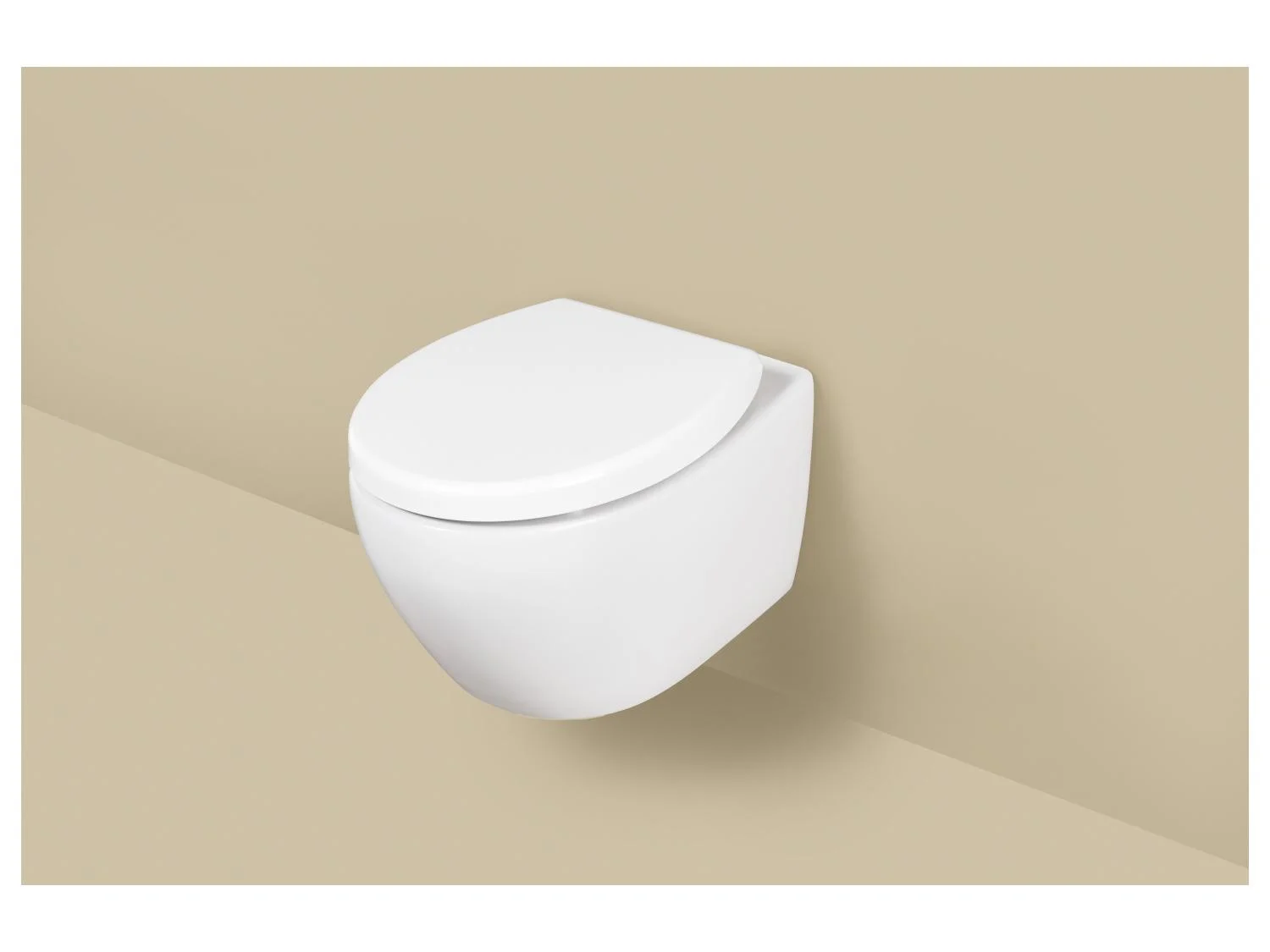 LIVARNO Abattant de WC en thermoplastique, avec fermeture en douceur
