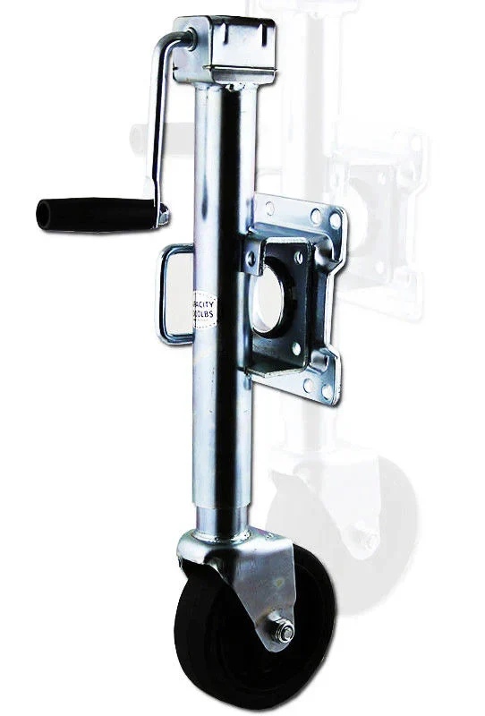 1000 LB Boat RV Swing Away Trailer Boat Jack Swivel Wheel corrosion