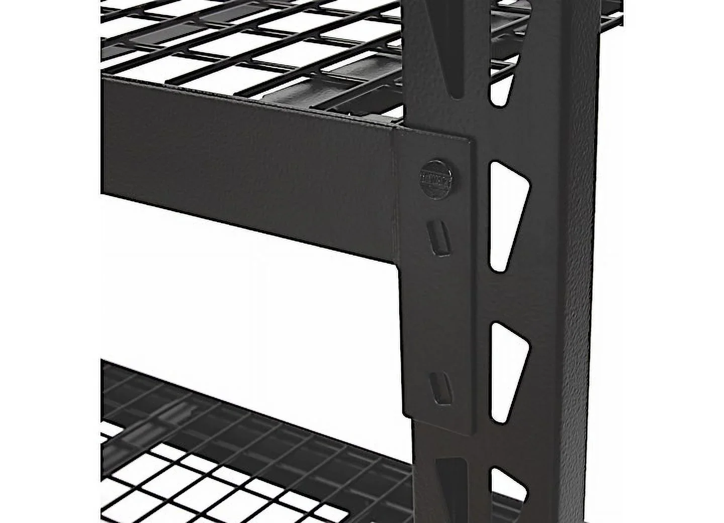 DeWalt 41660 DXST10000BLK 4-Shelf Industrial Storage Rack - 77��Wx24��Dx72��H Black