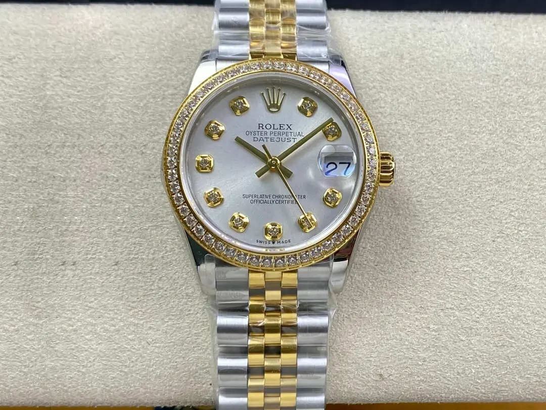 Rolex Datejust M278383RBR-0020 31MM EW Factory Diamond Bezel