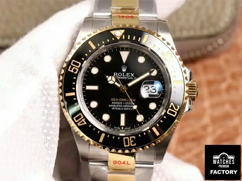Rolex Sea Dweller M126603 V3 GM Factory Rose Gold Black Dial