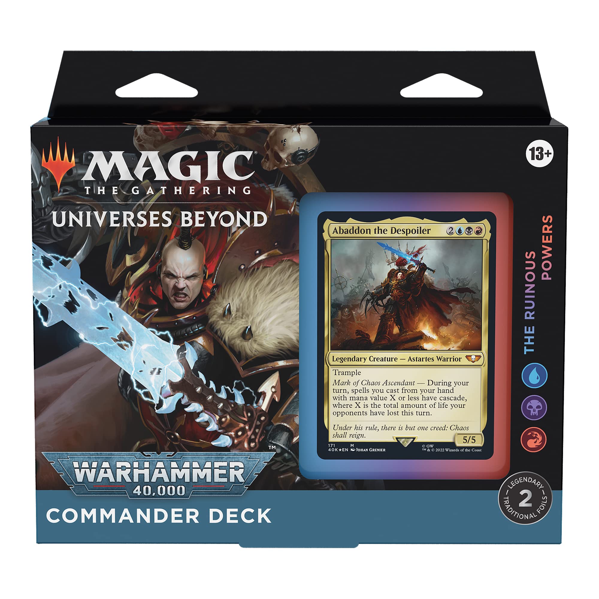 Univers de Magic Gathering Warhammer Commander